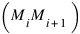 (M_{i}M_{i+1})