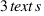 3  text{s}
