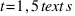 t = 1,5  text{s}