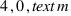 4,0 , text{m}